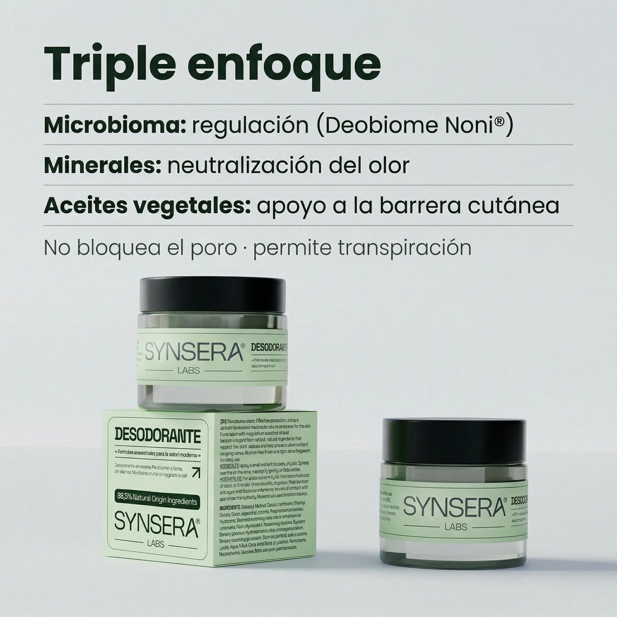 Desodorante natural en crema (50 ml)