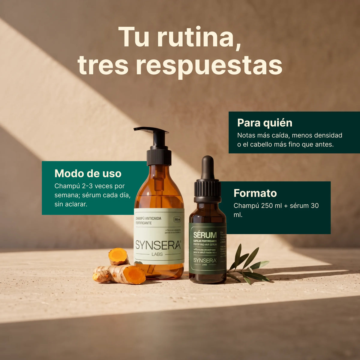 Pack anticaída de pelo