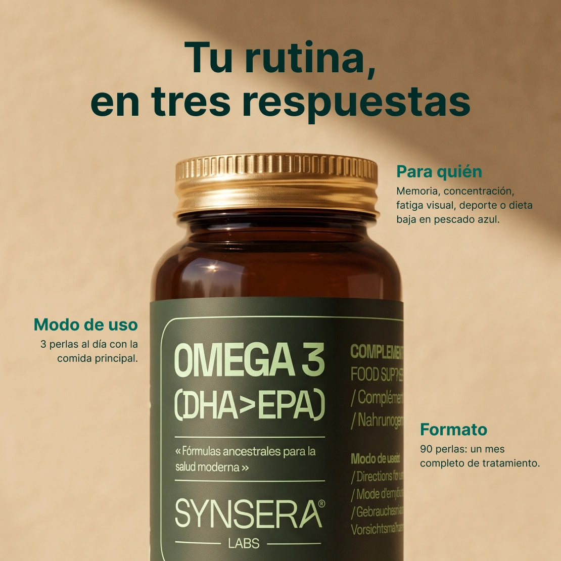 Omega 3 (DHA> EPA) 90 caps