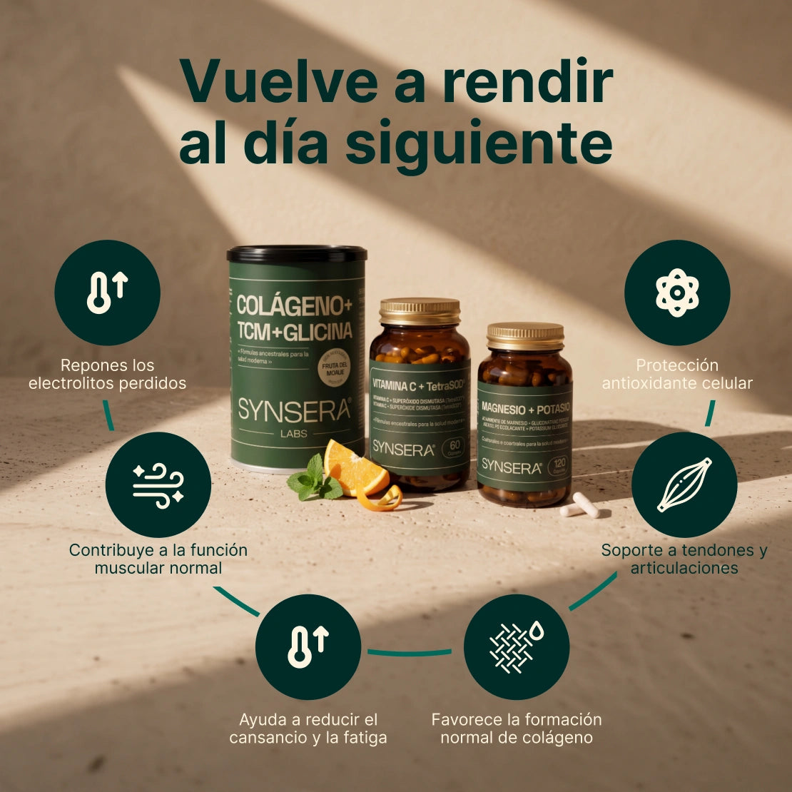 Pack recuperación deportiva