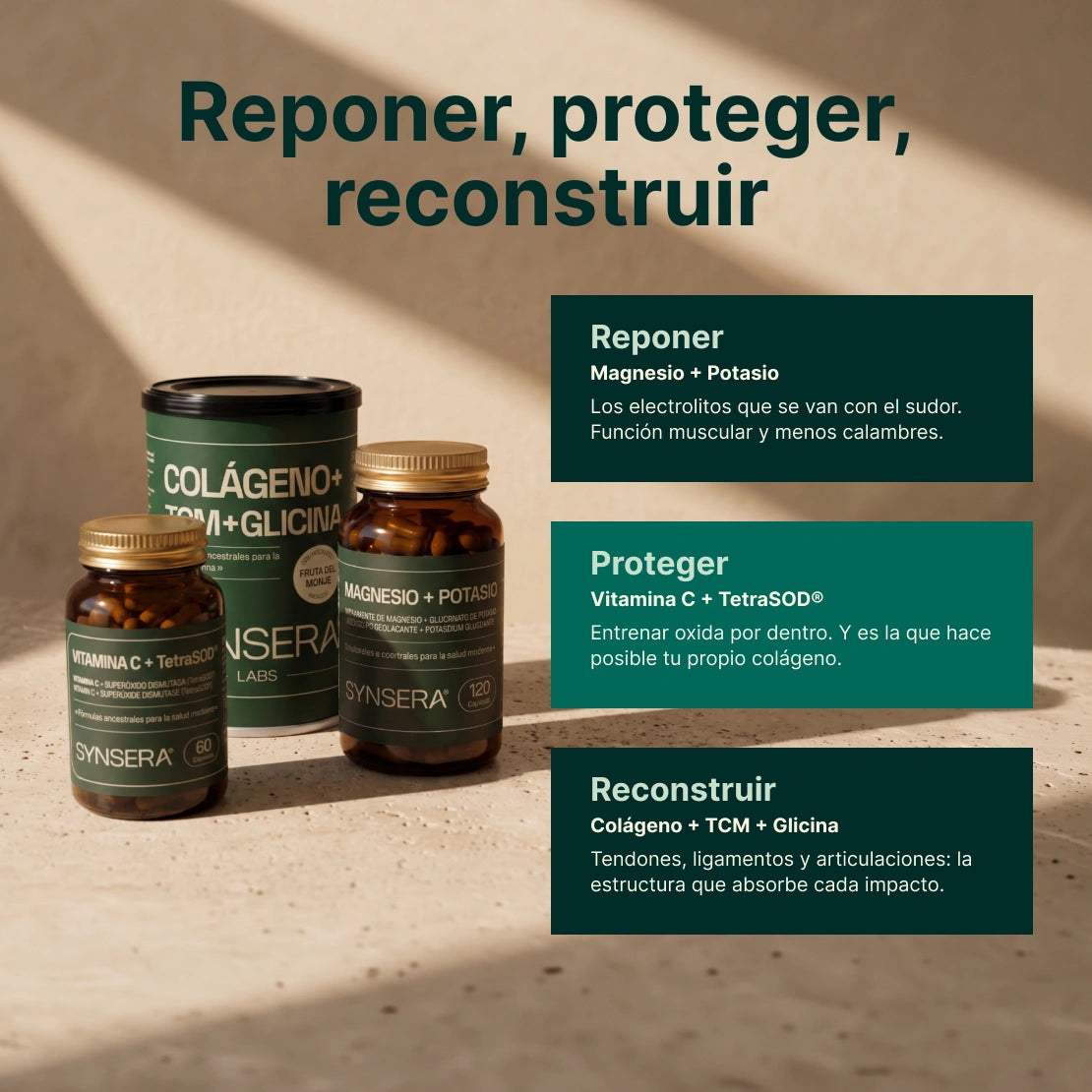 Pack recuperación deportiva