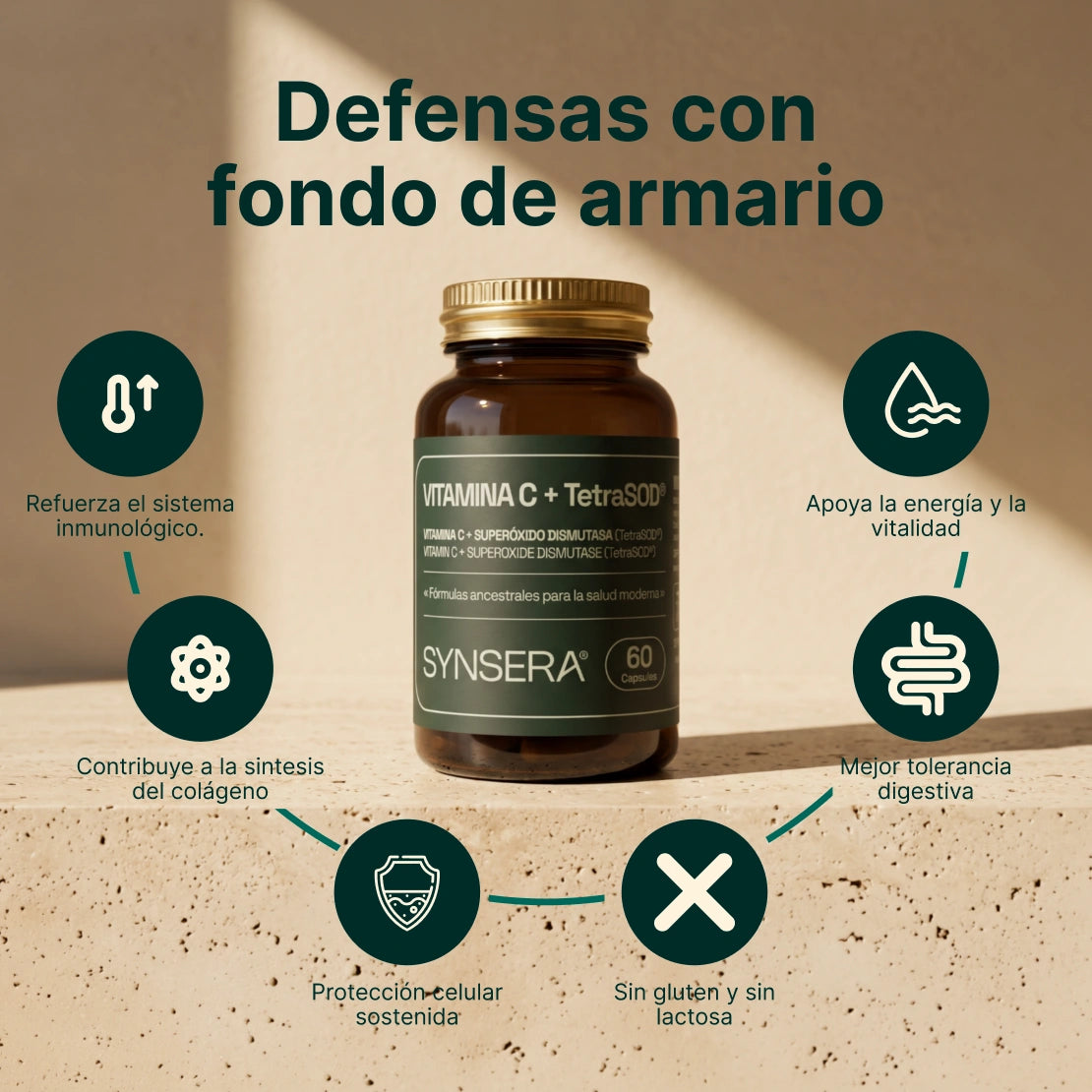 Vitamina C + Tetrasod