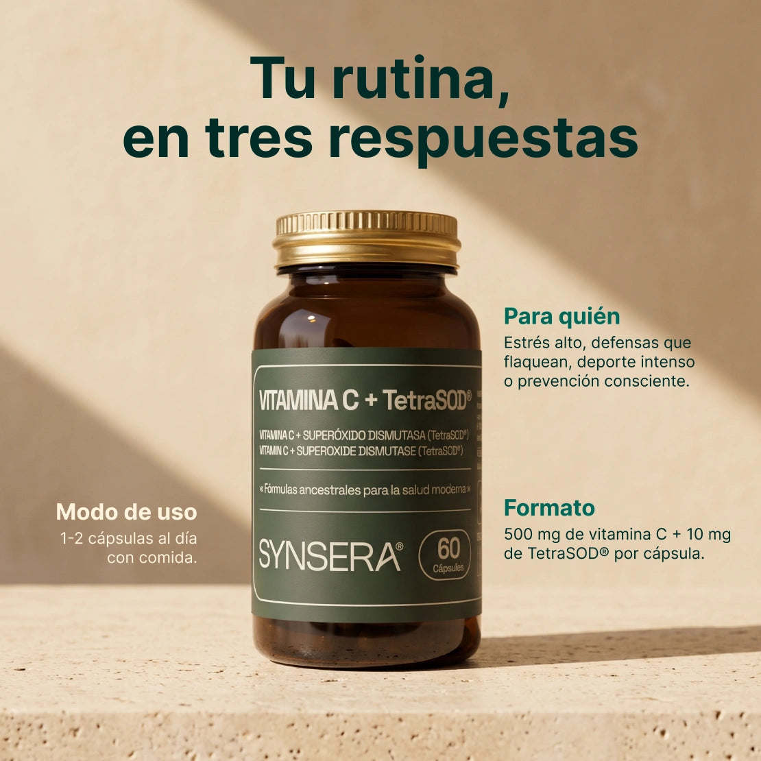Vitamina C + Tetrasod