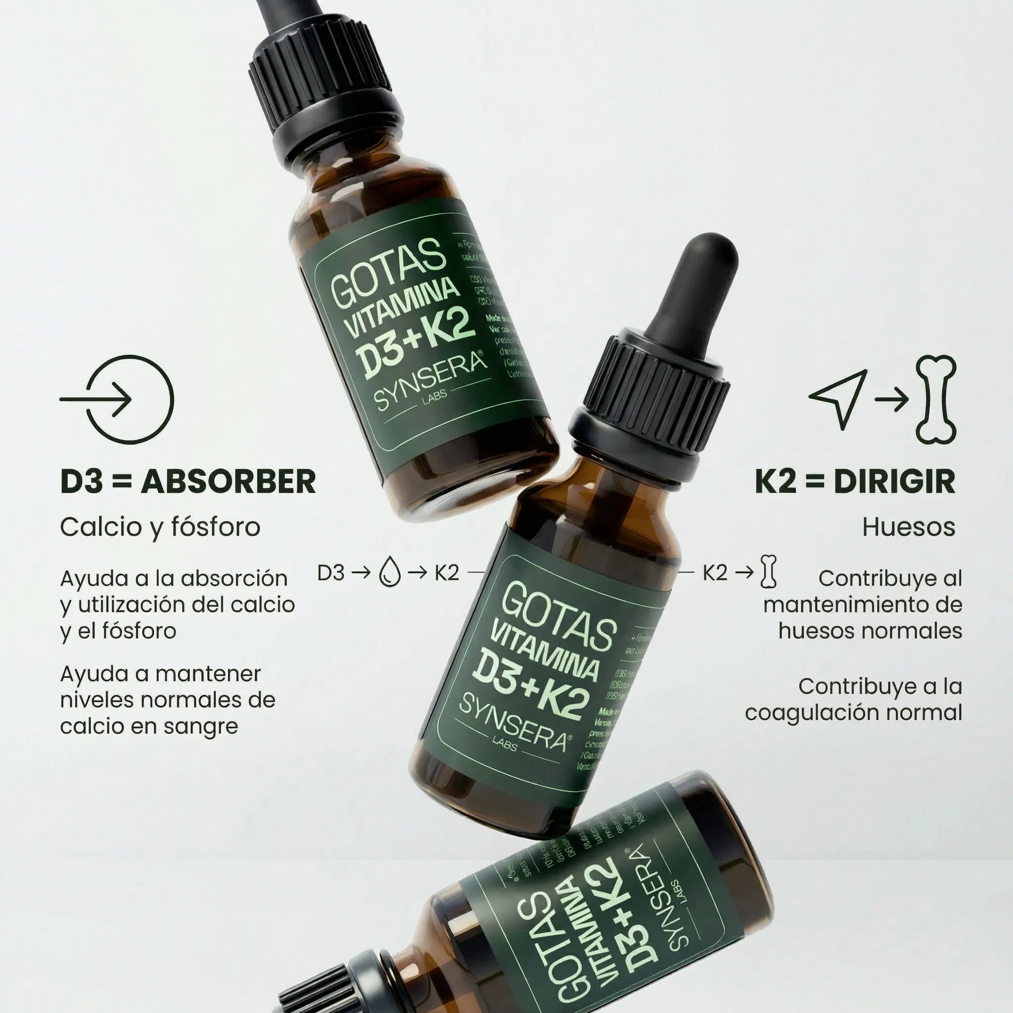Vitamina D3 + K2