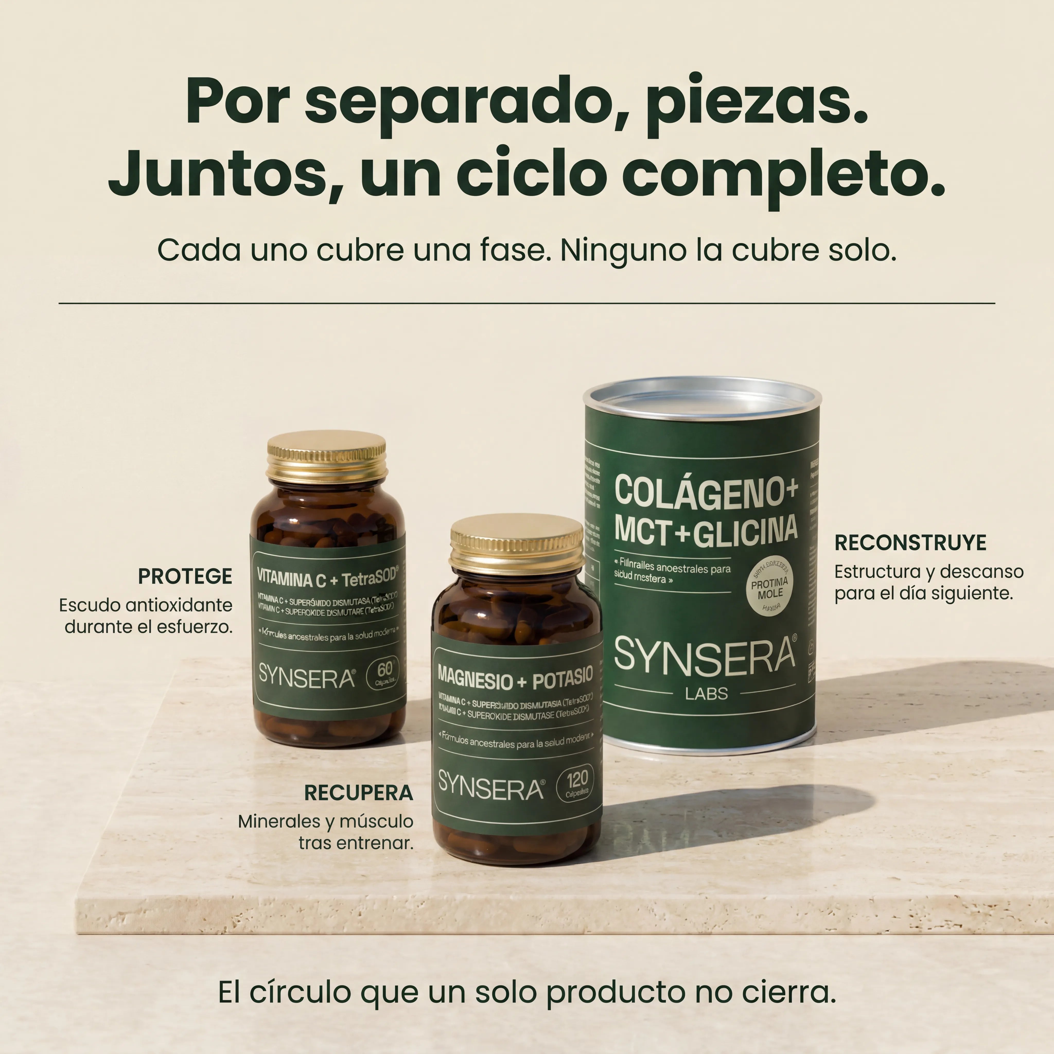 Pack recuperación deportiva