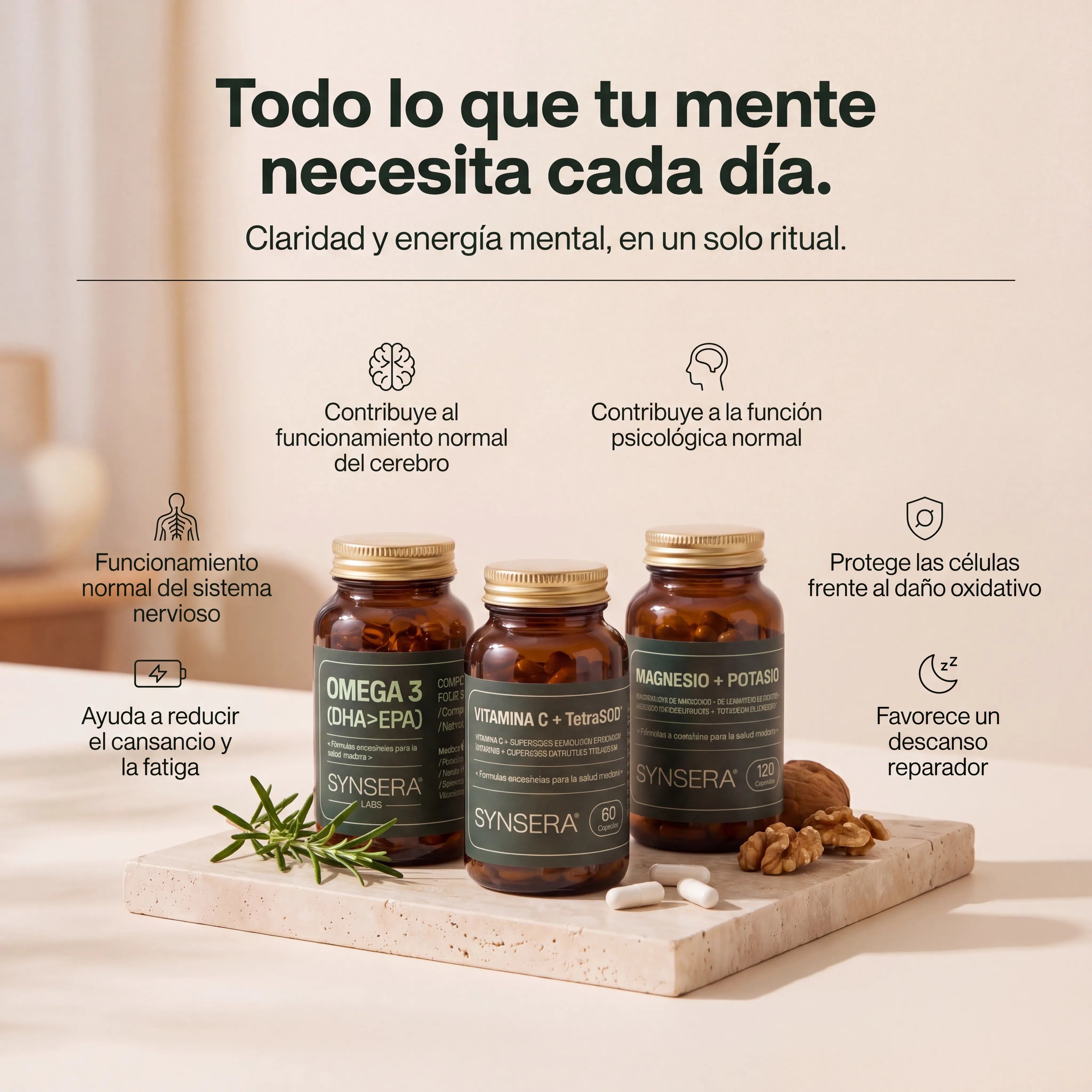 Pack rendimiento mental