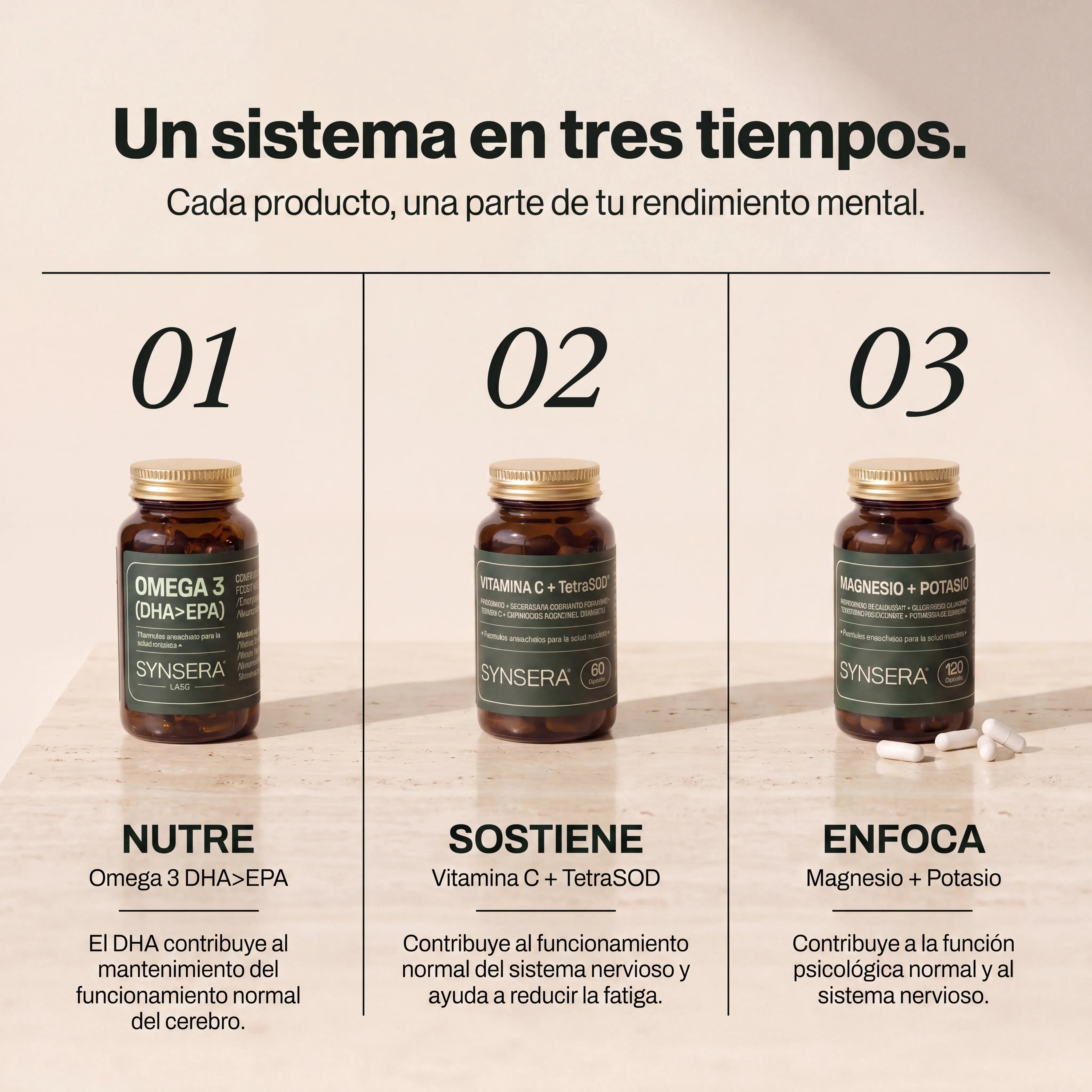Pack rendimiento mental
