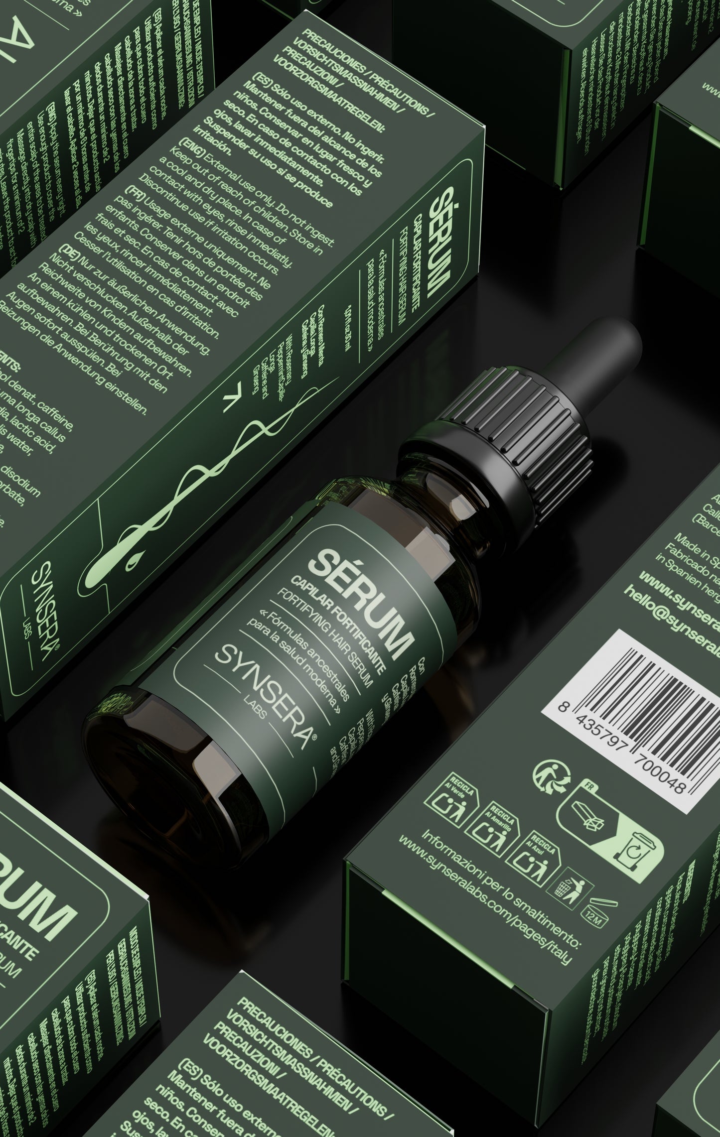 Sérum capilar fortificante