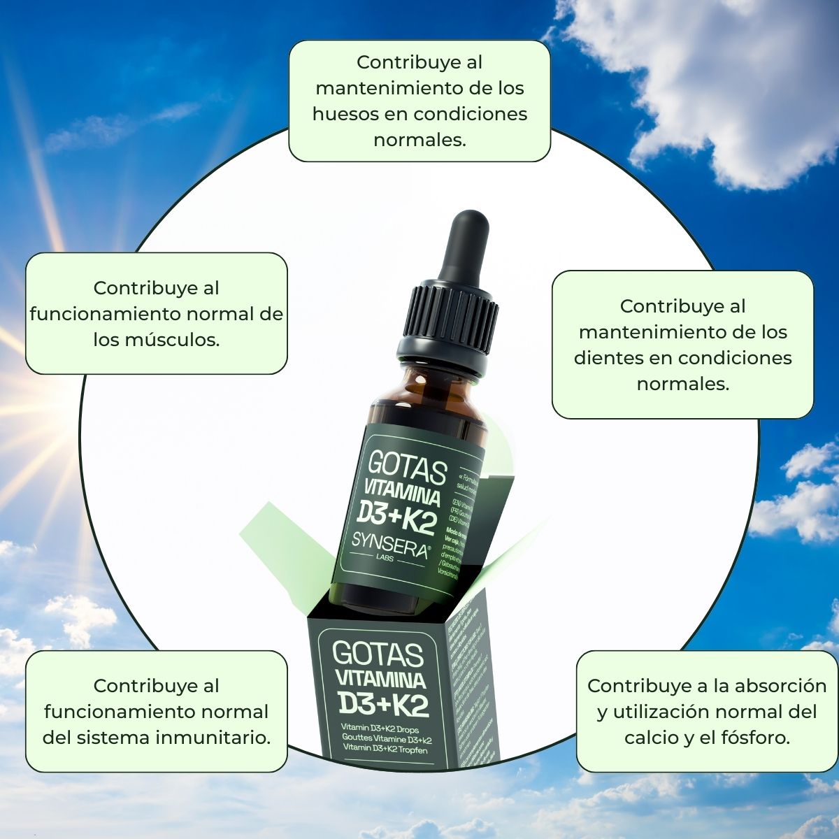 SYNSERA VITAMINA D3+K2