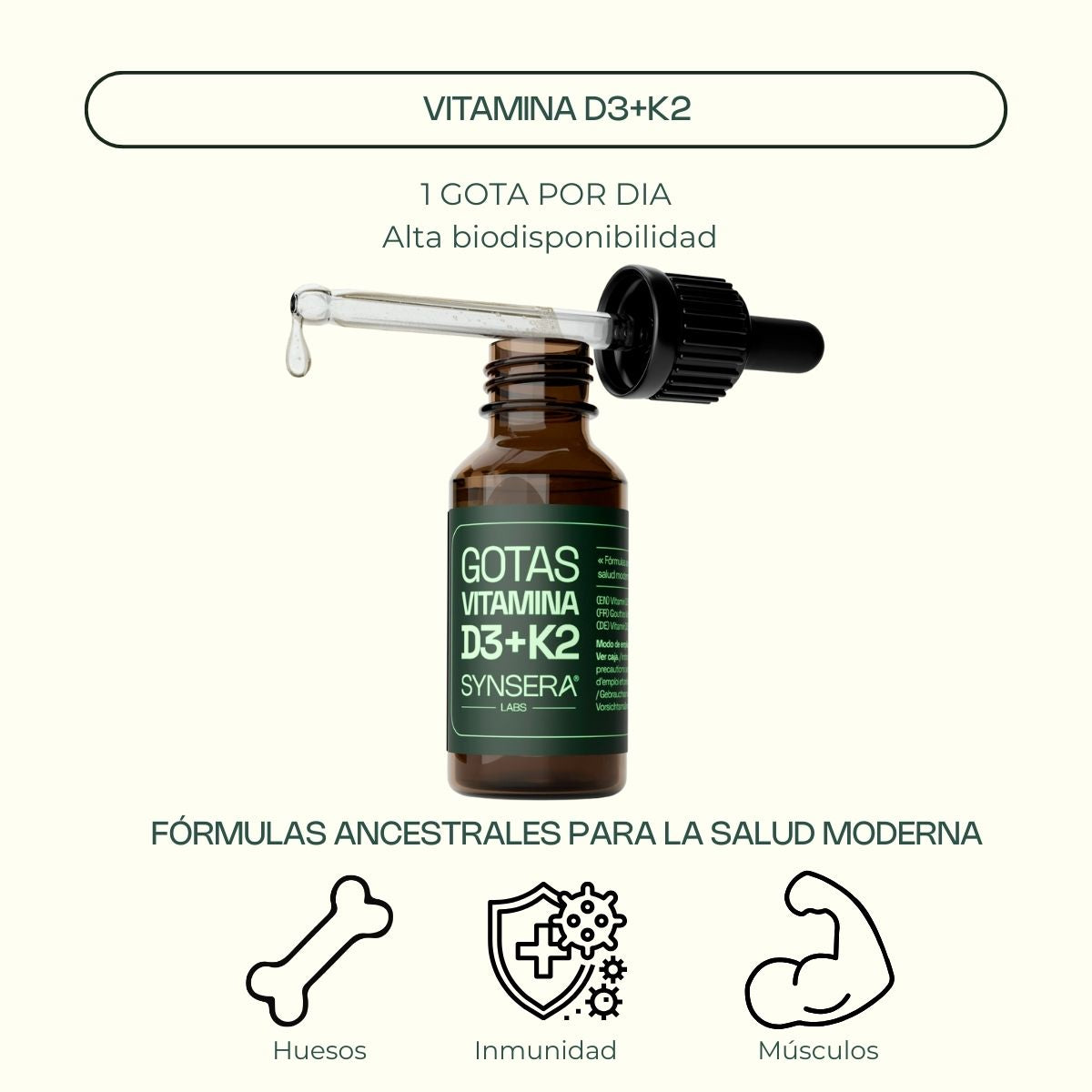 SYNSERA VITAMINA D3+K2