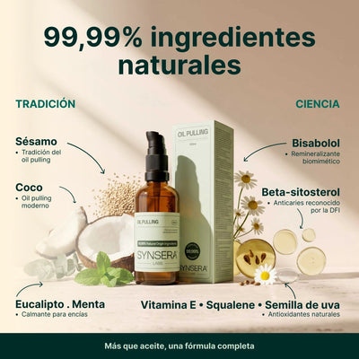 Aceite dental - Oil pulling (100 ml)