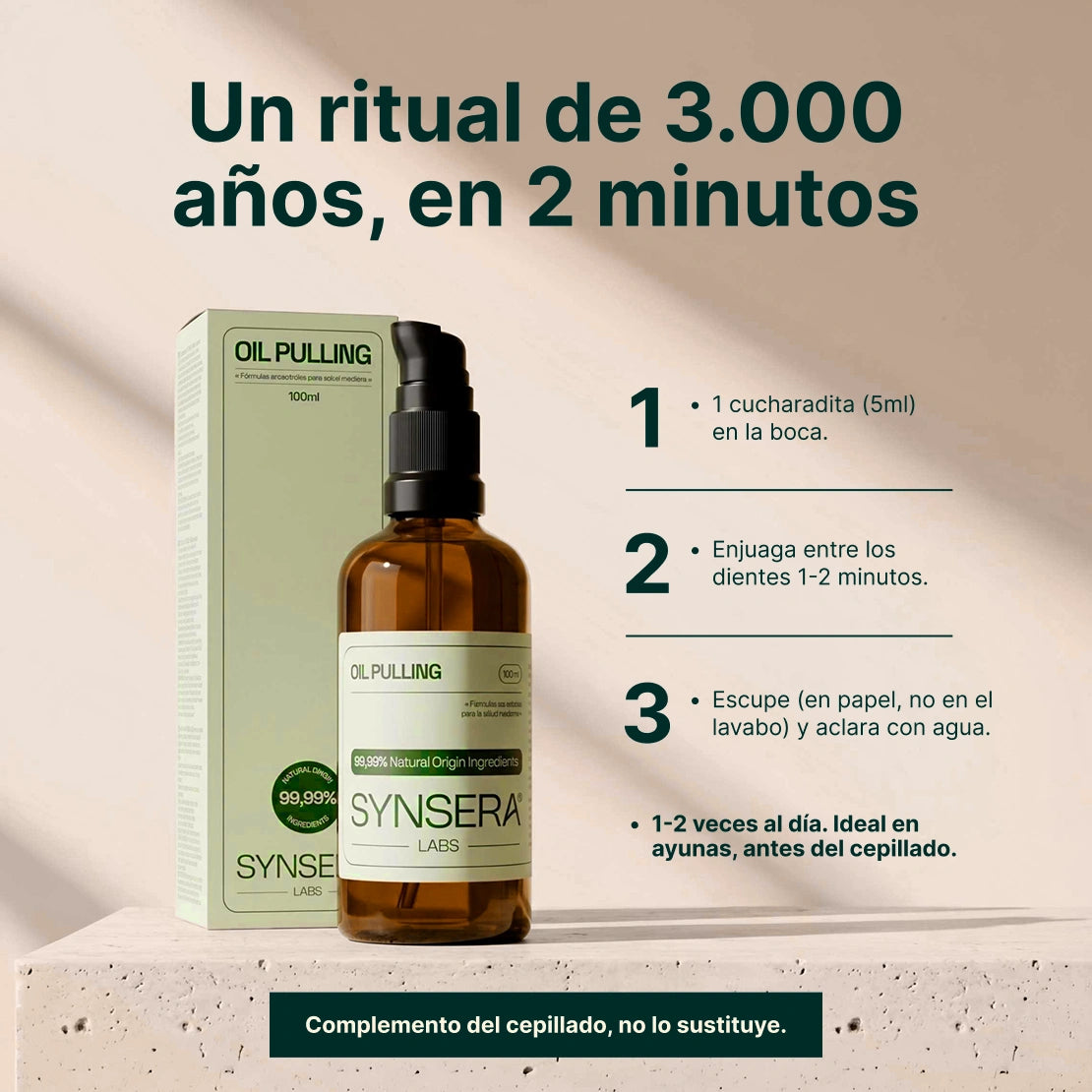 Aceite dental - Oil pulling (100 ml)
