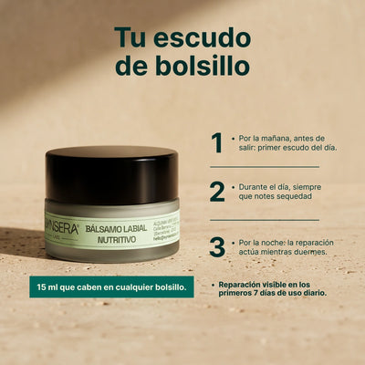 Bálsamo labial 100% natural