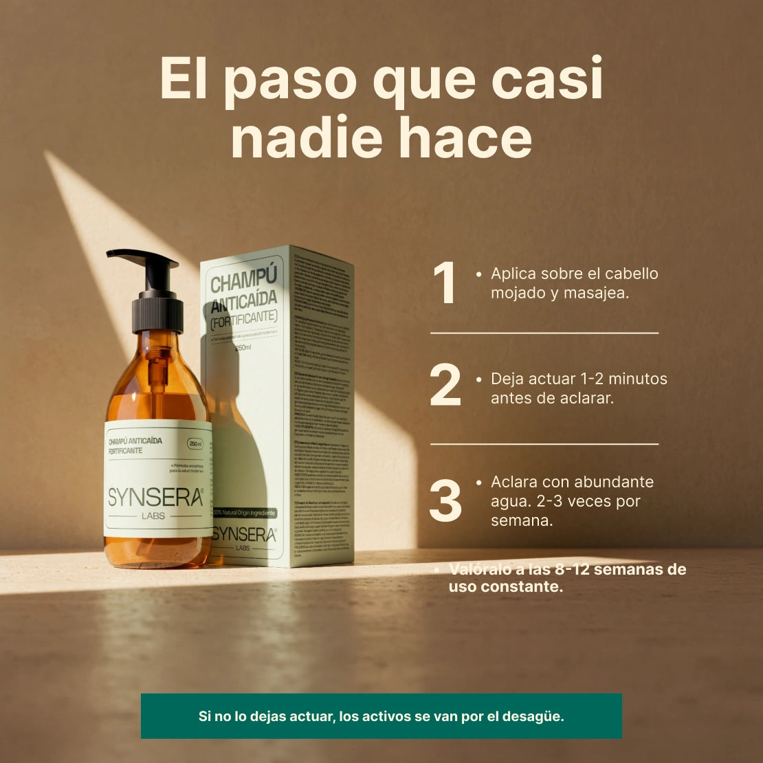 Champú anticaída fortificante (250 ml)
