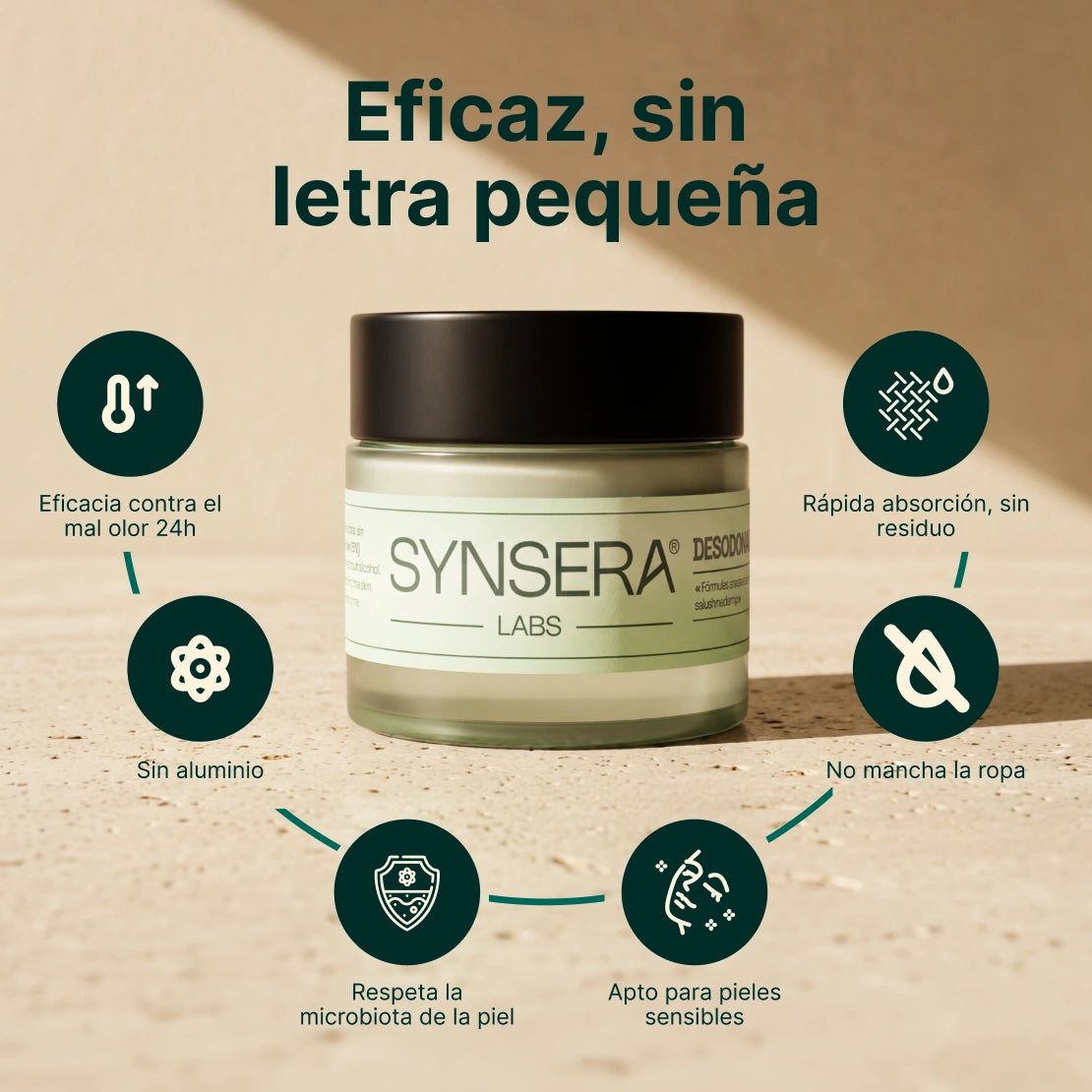 Desodorante natural en crema (50 ml)