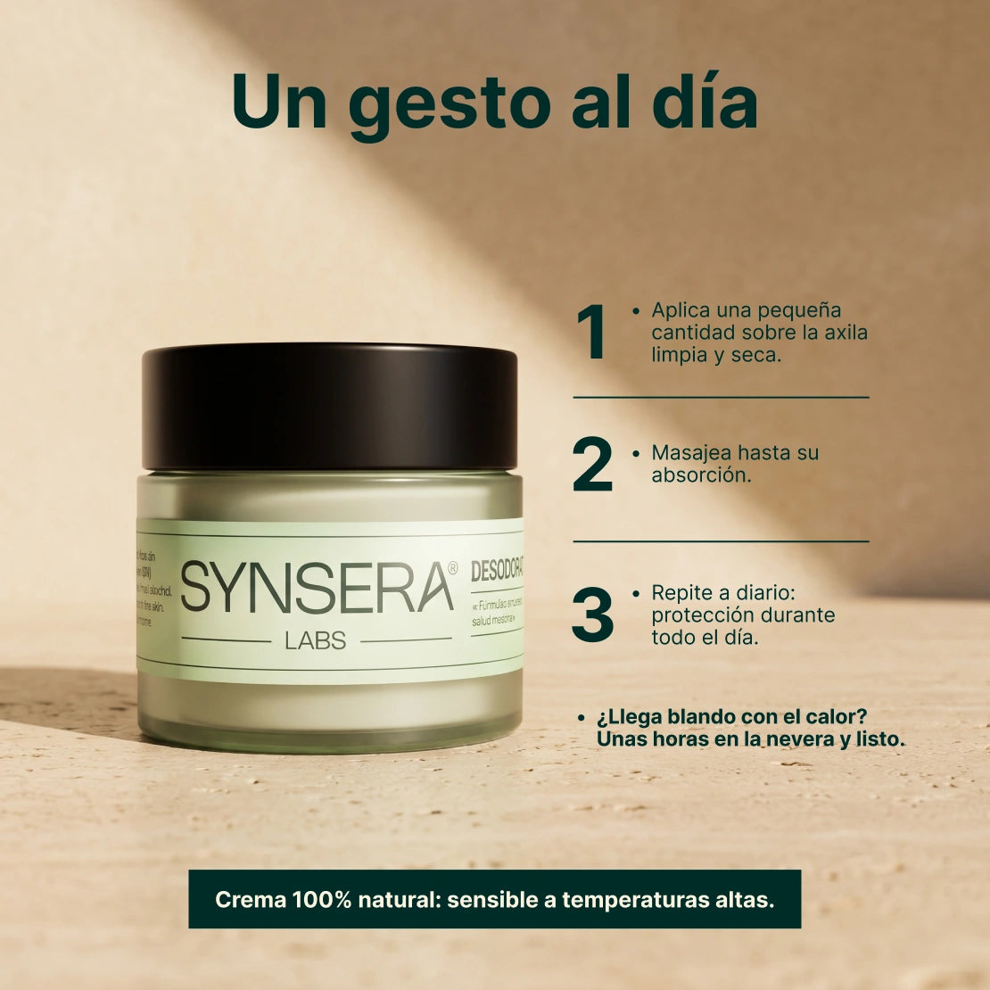 Desodorante natural en crema (50 ml)