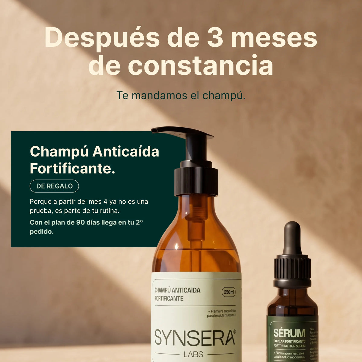 Sérum capilar fortificante