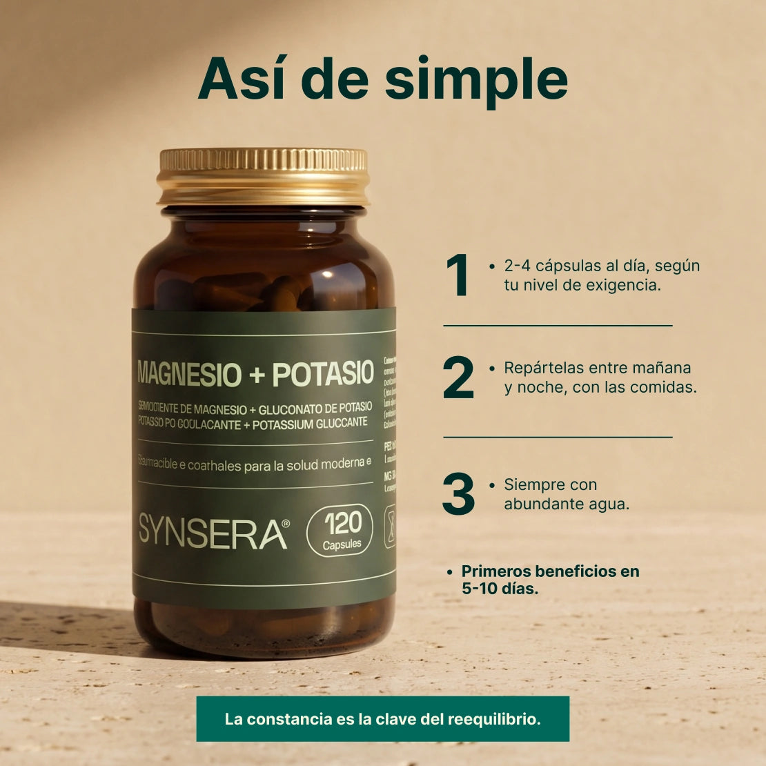 Magnesio + Potasio
