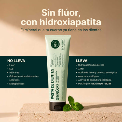 Pasta de dientes sin flúor (75 ml)