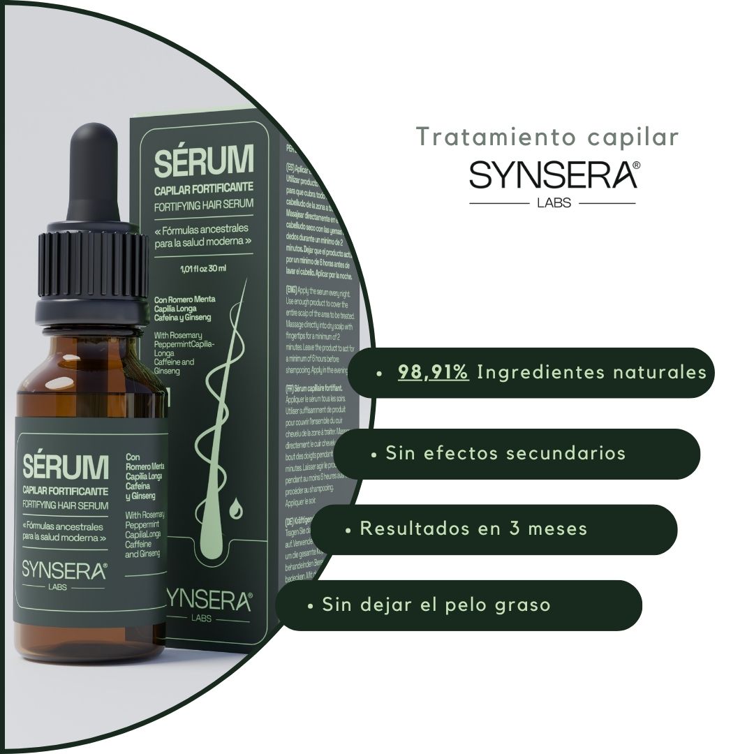 Sérum capilar fortificante