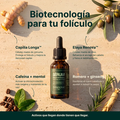 Sérum capilar fortificante