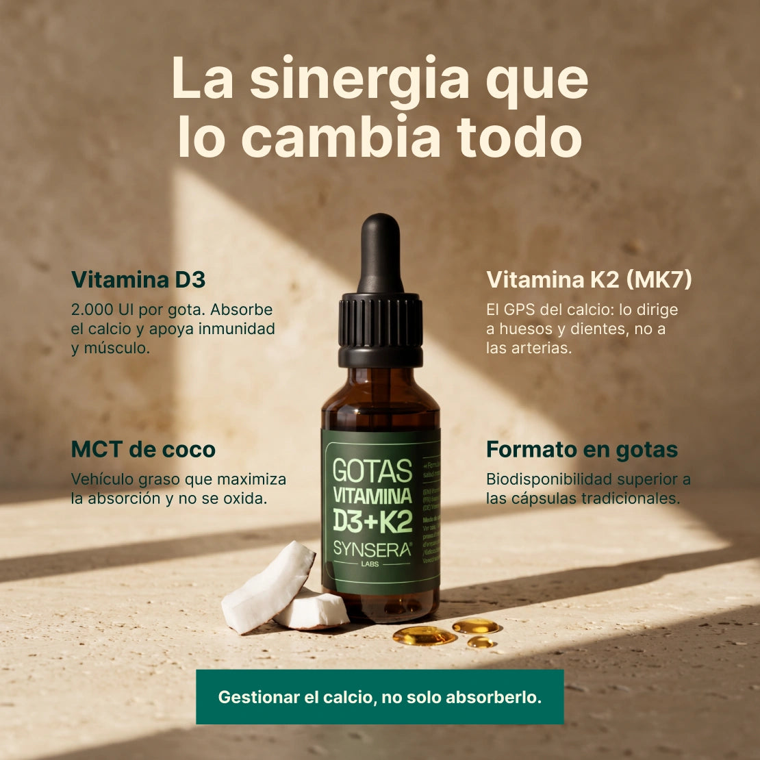 Vitamina D3 + K2