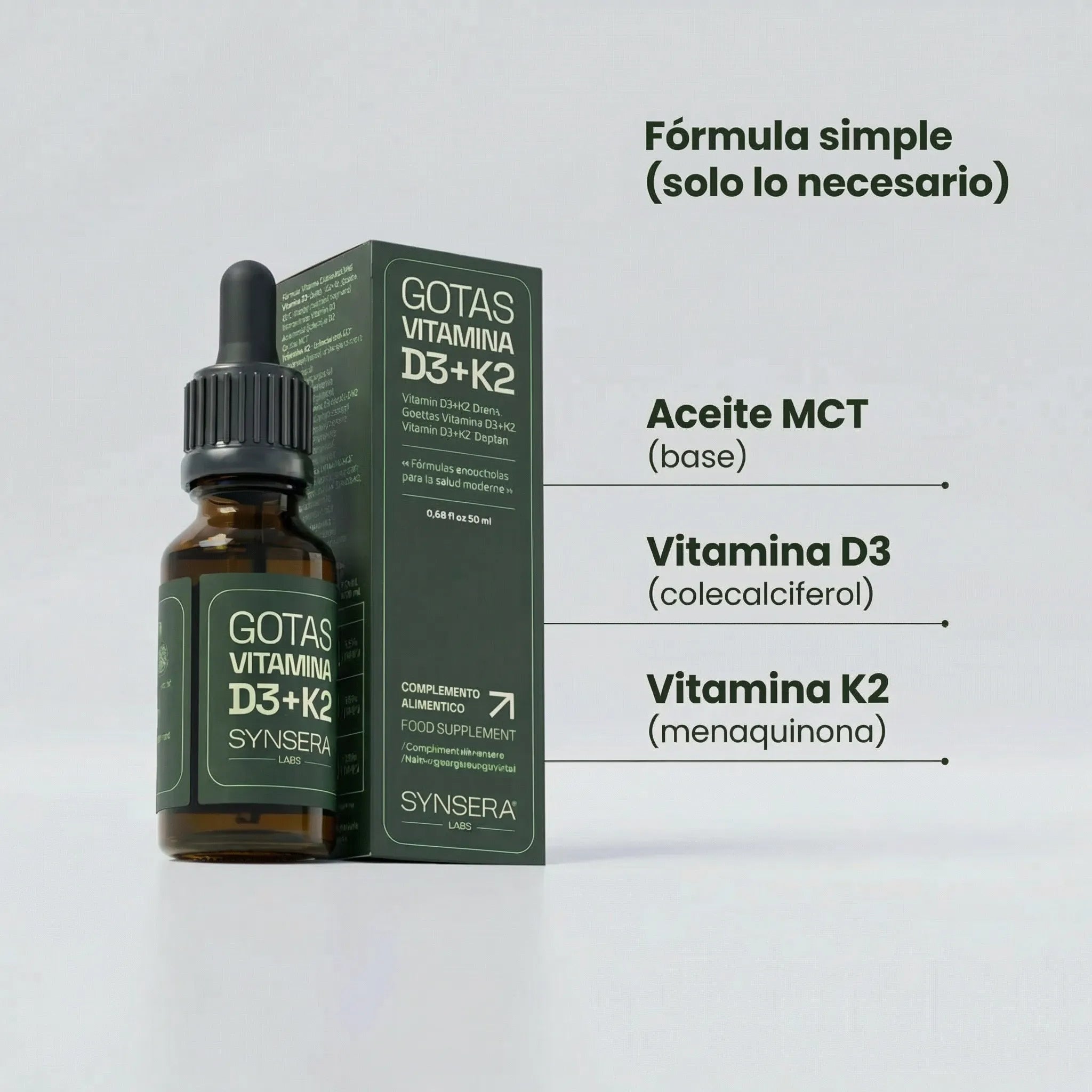Vitamina D3 + K2