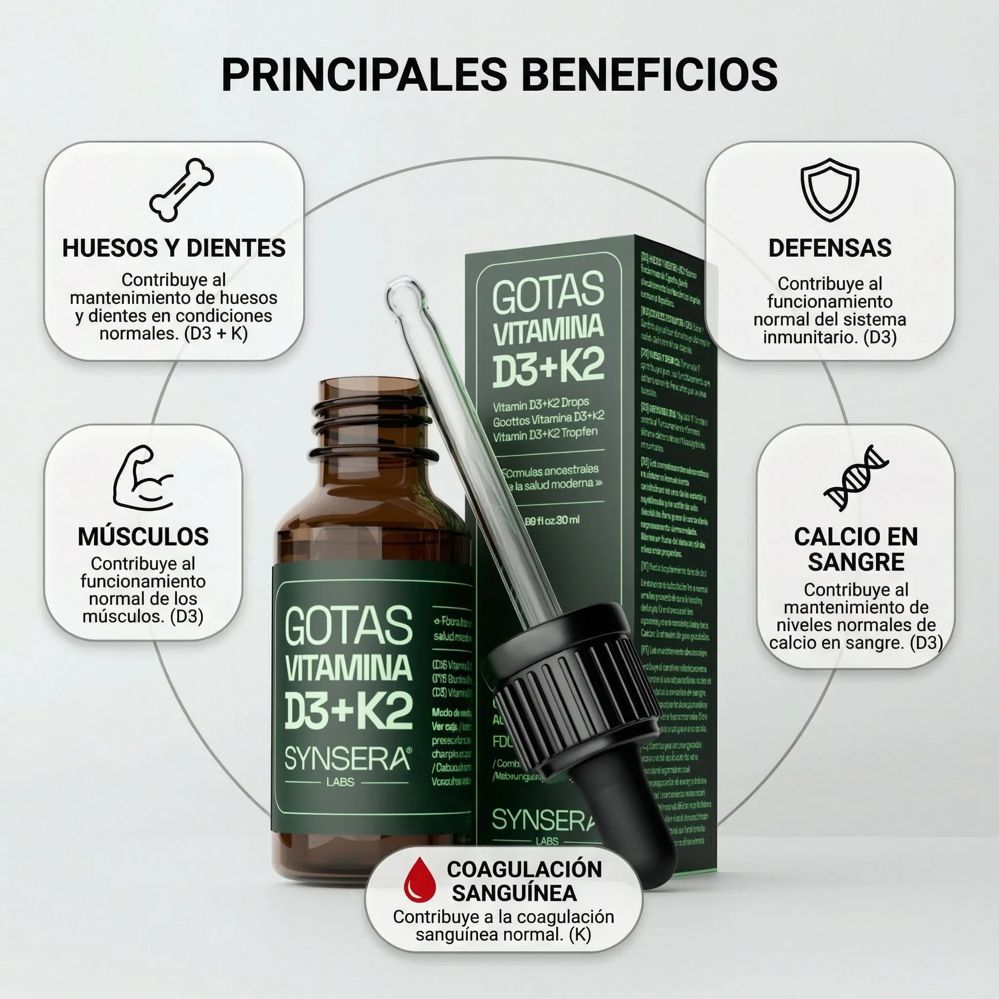 Vitamina D3 + K2