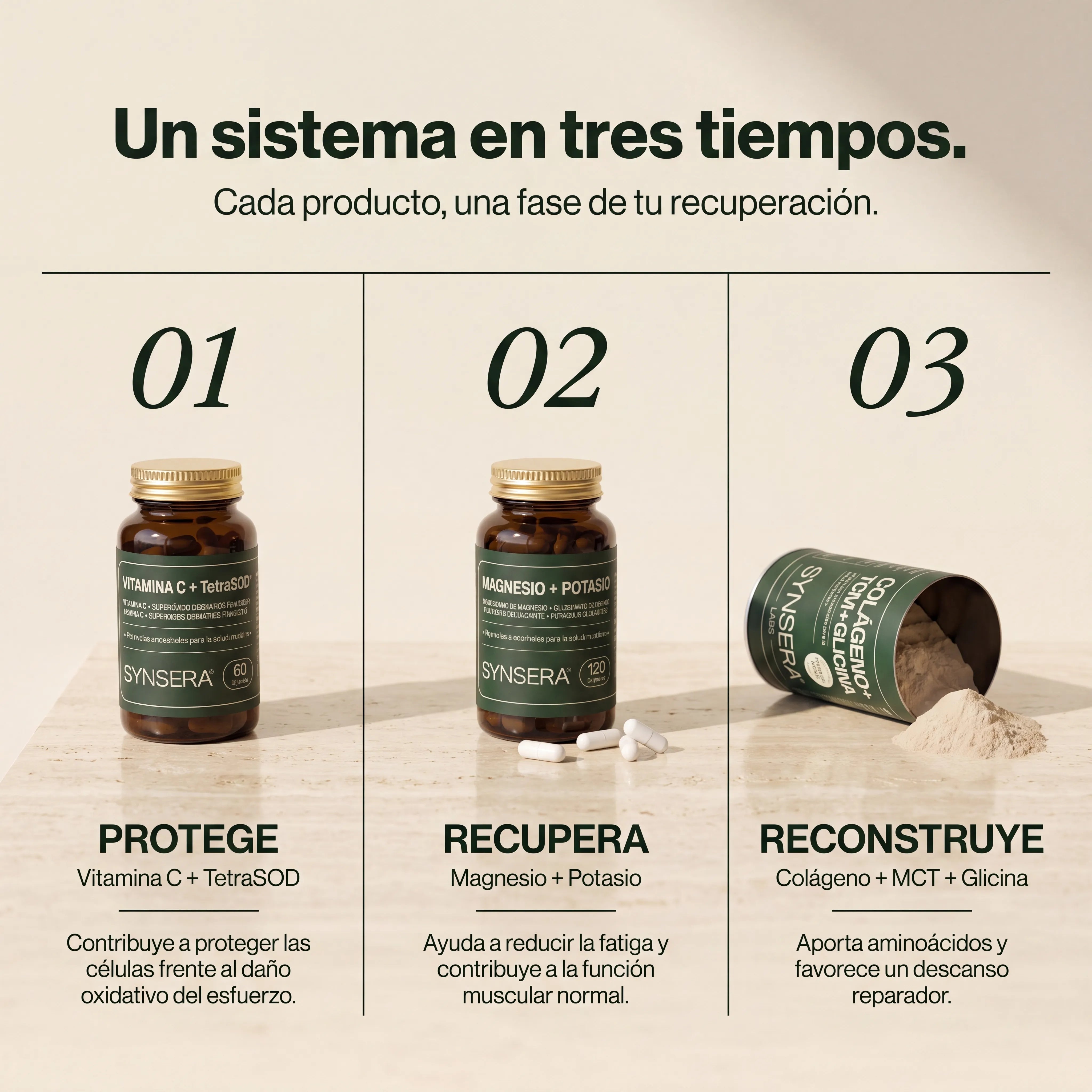 Pack recuperación deportiva