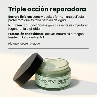 Bálsamo labial 100% natural