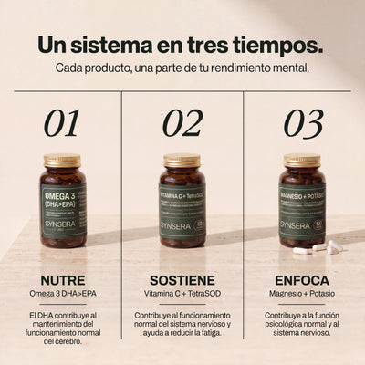 Pack rendimiento mental